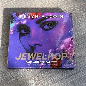 Kevyn Aucoin JewelPop Face and Eye Palette - Purple and Gold Accents